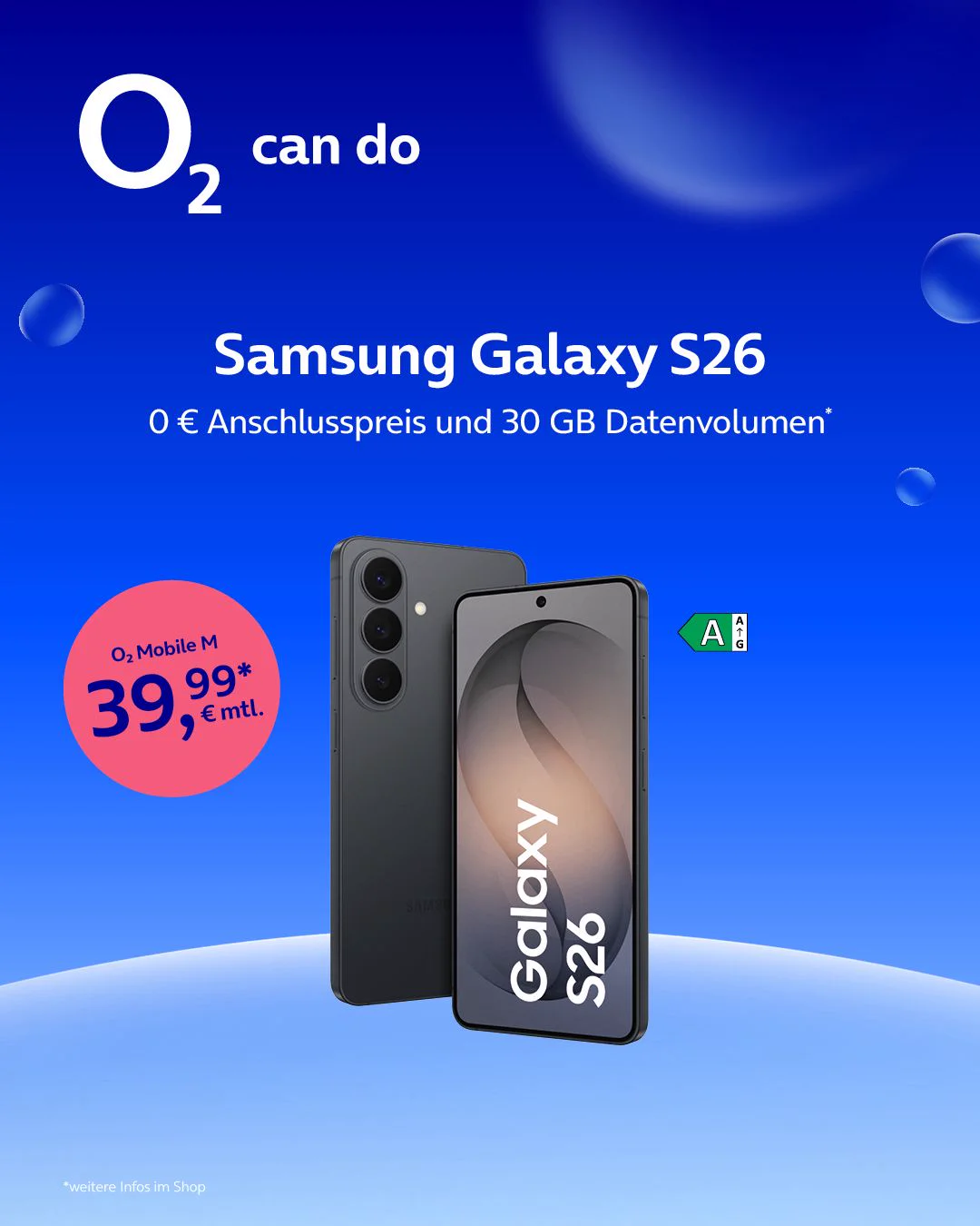 Samsung Galaxy S26 mit o2 Mobile M