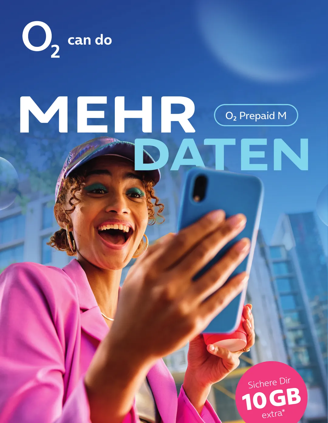o2 Prepaid M: 10 GB extra