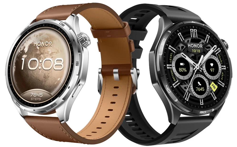 Honor Watch 6 in Twilight Brown und Shadow Black