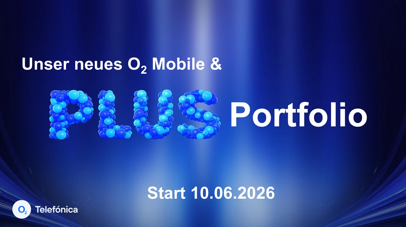 Neues O2 Portfolio ab 10. Juni 2026