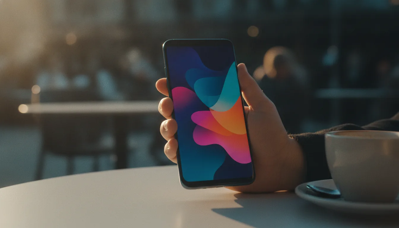 Samsung Galaxy A27 5G – Smartphone in der Hand, cineastische Inszenierung