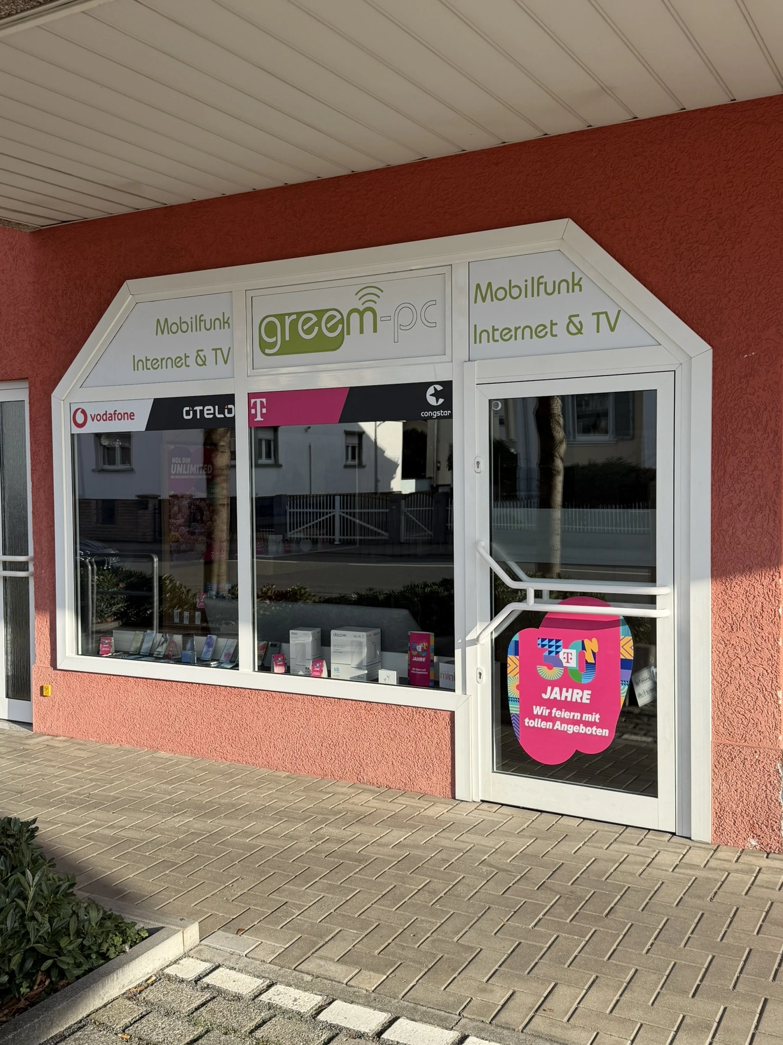greem-pc & Handy Shop Obertshausen – Außenansicht Seligenstädter Straße 64