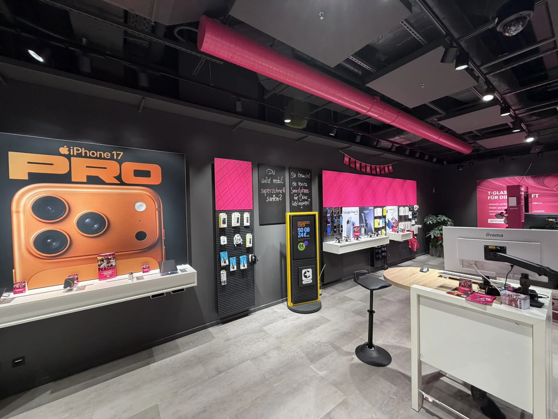 greem Shop Neu-Isenburg – Eingangsbereich